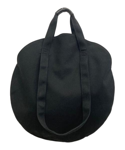OMMO（オーエムエムオー）OMMO (オーエムエムオー) LOGO CIRCLE TOTE ブラックの古着・服飾アイテム