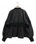 OMMO (オーエムエムオー) PEPLUM QUILTING MA-1 ブラック サイズ:36：32000円