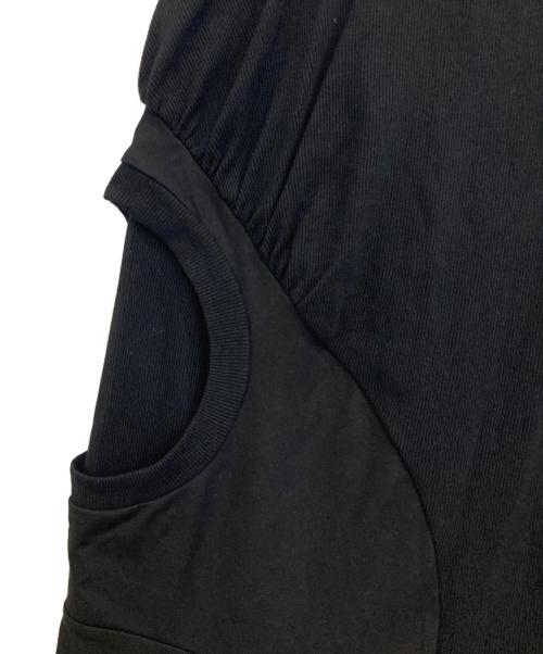 OMMO（オーエムエムオー）OMMO (オーエムエムオー) REWORKED DESIGN SK ブラック サイズ:38の古着・服飾アイテム