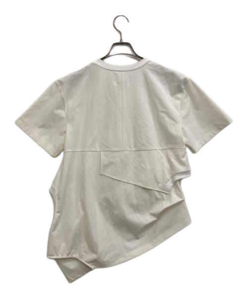 OMMO（オーエムエムオー）OMMO (オーエムエムオー) 半袖カットソー ホワイト サイズ:Fの古着・服飾アイテム