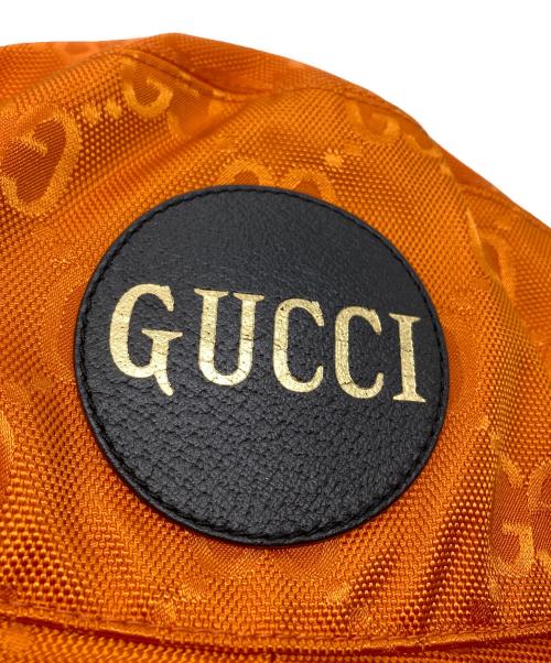 GUCCI（グッチ）GUCCI (グッチ) Off The Grid Bucket Hat オレンジ サイズ:Sの古着・服飾アイテム