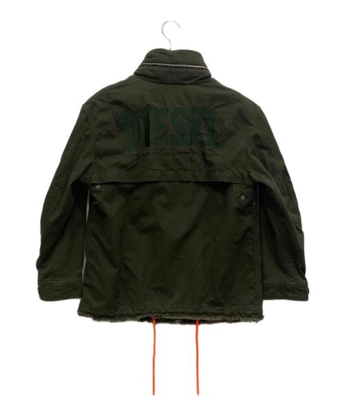 DIESEL（ディーゼル）DIESEL (ディーゼル) ミリタリージャケット カーキ サイズ:XSの古着・服飾アイテム