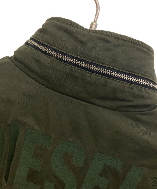 DIESEL（ディーゼル）DIESEL (ディーゼル) ミリタリージャケット カーキ サイズ:XSの古着・服飾アイテム