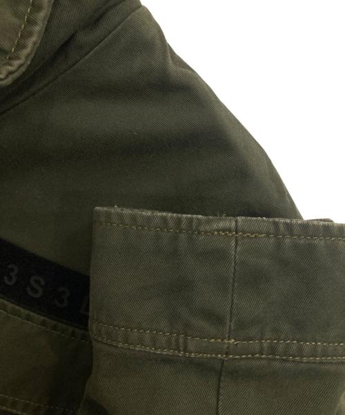DIESEL（ディーゼル）DIESEL (ディーゼル) ミリタリージャケット カーキ サイズ:XSの古着・服飾アイテム