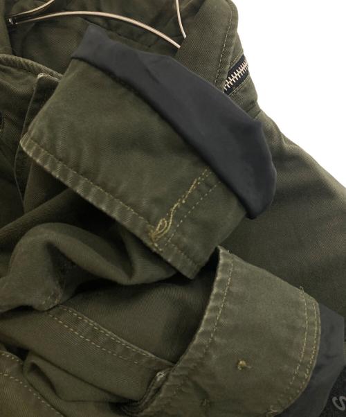 DIESEL（ディーゼル）DIESEL (ディーゼル) ミリタリージャケット カーキ サイズ:XSの古着・服飾アイテム