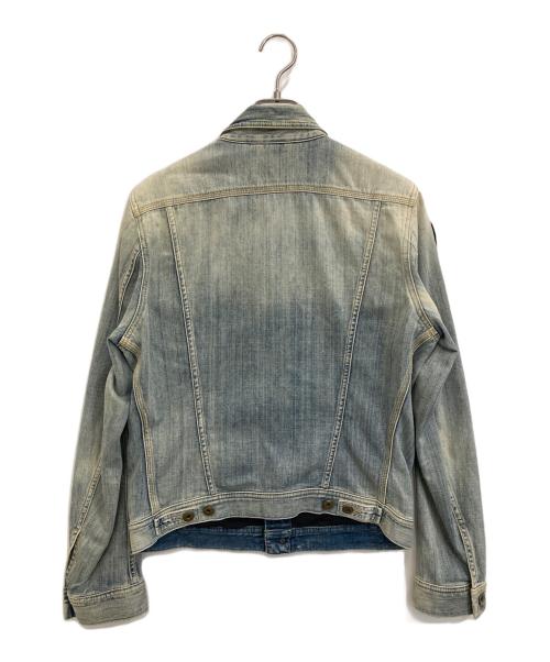 DIESEL（ディーゼル）DIESEL (ディーゼル) ワッペンデニムジャケット インディゴ サイズ:Mの古着・服飾アイテム