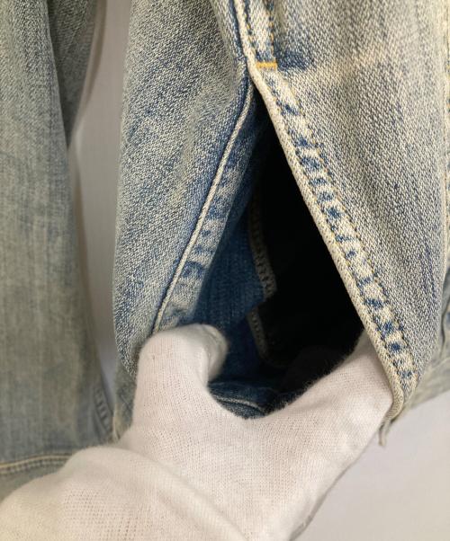 DIESEL（ディーゼル）DIESEL (ディーゼル) ワッペンデニムジャケット インディゴ サイズ:Mの古着・服飾アイテム