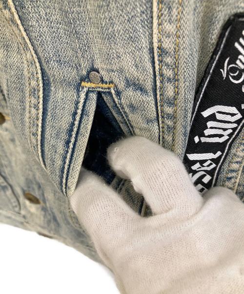 DIESEL（ディーゼル）DIESEL (ディーゼル) ワッペンデニムジャケット インディゴ サイズ:Mの古着・服飾アイテム