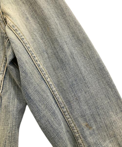 DIESEL（ディーゼル）DIESEL (ディーゼル) ワッペンデニムジャケット インディゴ サイズ:Mの古着・服飾アイテム
