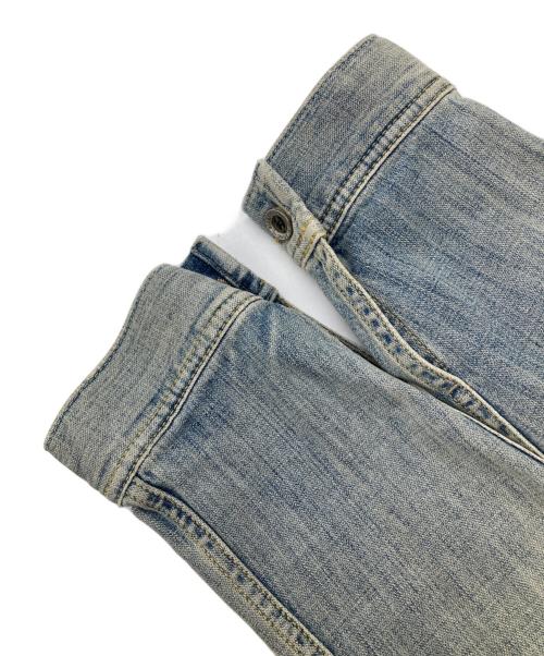 DIESEL（ディーゼル）DIESEL (ディーゼル) ワッペンデニムジャケット インディゴ サイズ:Mの古着・服飾アイテム