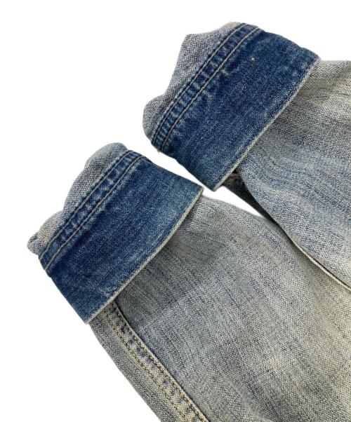 DIESEL（ディーゼル）DIESEL (ディーゼル) ワッペンデニムジャケット インディゴ サイズ:Mの古着・服飾アイテム