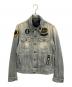 DIESEL（ディーゼル）の古着「ワッペンデニムジャケット」｜インディゴ
