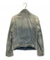 DIESEL (ディーゼル) ワッペンデニムジャケット インディゴ サイズ:M：7000円
