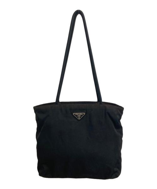 PRADA（プラダ）PRADA (プラダ) ナイロントートバッグ ブラックの古着・服飾アイテム