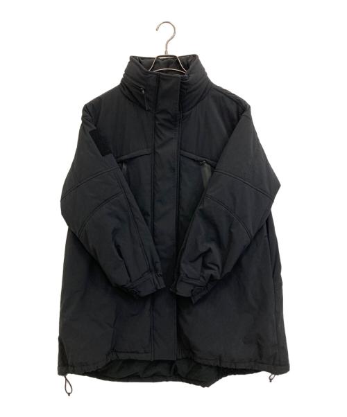 FRAY ID（フレイ アイディー）FRAY ID (フレイ アイディー) 中綿コクーンコート ブラックの古着・服飾アイテム