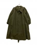 MILITARYミリタリー）の古着「Ｍ35モーターサイクルコート」｜オリーブ