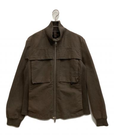 GRIFFIN ブラウン ミリタリージャケット 中古・古着通販】GRIFFIN LAUNDRY (グリフィン ランドリー) ダブル