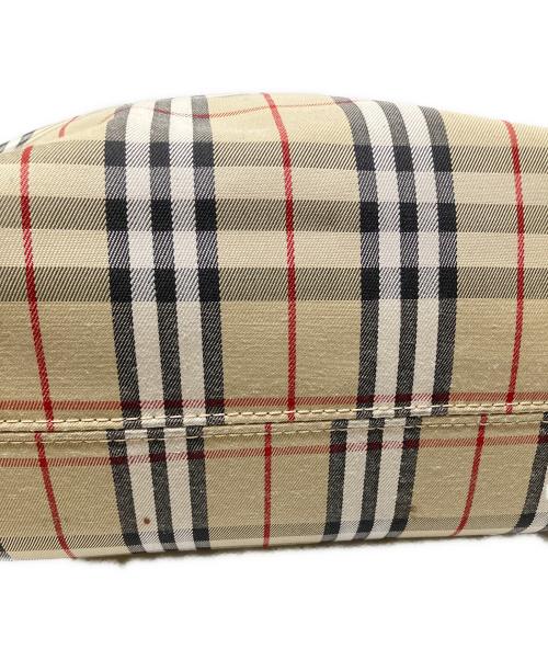 BURBERRY（バーバリー）BURBERRY (バーバリー) ノバチェックトートバッグ ベージュの古着・服飾アイテム