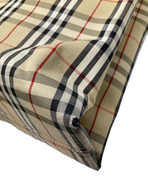 BURBERRY（バーバリー）BURBERRY (バーバリー) ノバチェックトートバッグ ベージュの古着・服飾アイテム