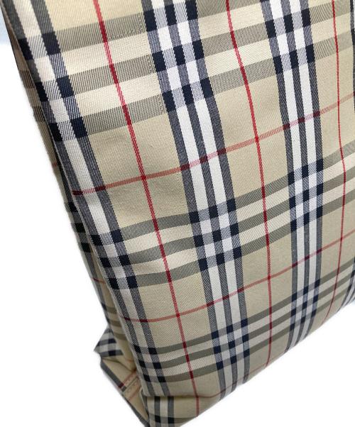 BURBERRY（バーバリー）BURBERRY (バーバリー) ノバチェックトートバッグ ベージュの古着・服飾アイテム