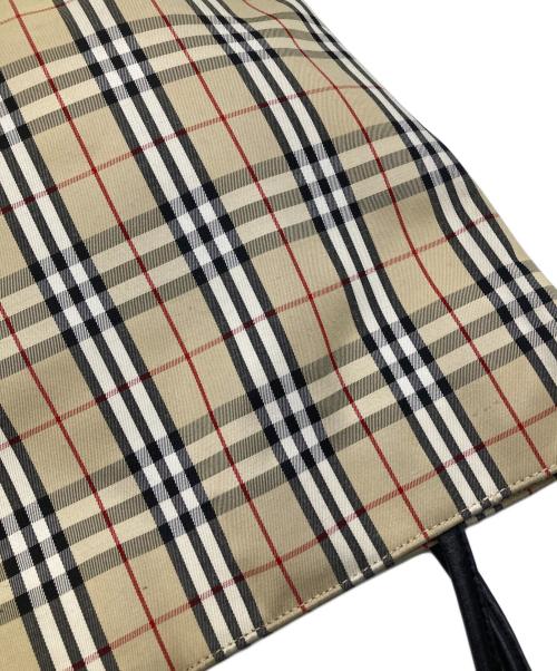 BURBERRY（バーバリー）BURBERRY (バーバリー) ノバチェックトートバッグ ベージュの古着・服飾アイテム