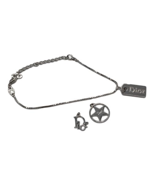 Christian Dior（クリスチャン ディオール）Christian Dior (クリスチャン ディオール) ロゴチャームブレスレットの古着・服飾アイテム
