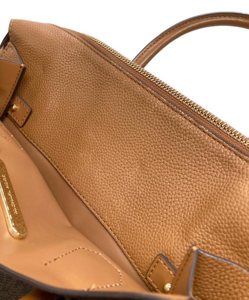 MICHAEL KORS（マイケルコース）MICHAEL KORS (マイケルコース) 2WAYバッグ ブラウンの古着・服飾アイテム