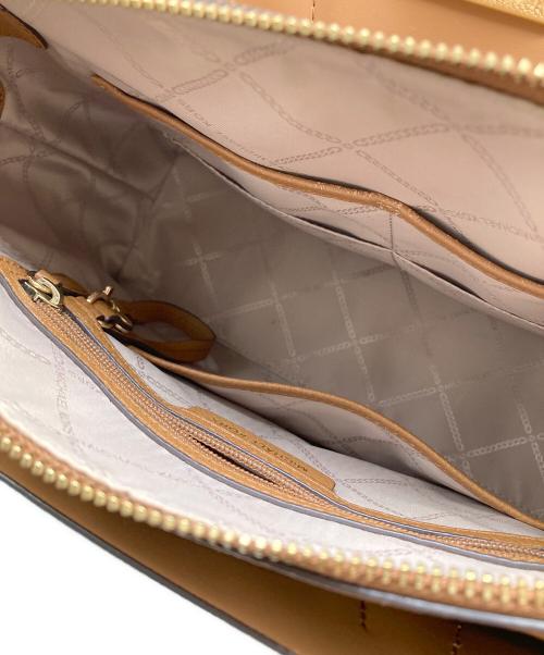 MICHAEL KORS（マイケルコース）MICHAEL KORS (マイケルコース) 2WAYバッグ ブラウンの古着・服飾アイテム