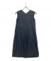 evam eva (エヴァムエヴァ) linen sleeveless one-piece ネイビー サイズ:M：7000円