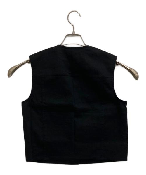 theory（セオリー）theory (セオリー) GOOD CRUNCH W トラッカーベスト ブラック サイズ:2 未使用品の古着・服飾アイテム
