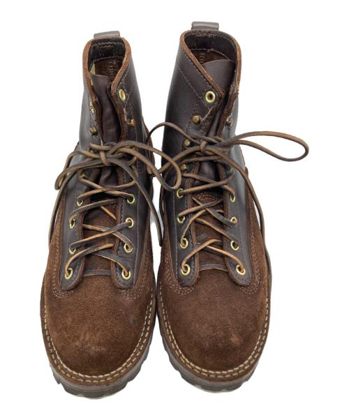 VIBERG（ヴァイバー）viberg (ヴァイバー) スウェードブーツ ブラック サイズ:8 1/2Ⅾの古着・服飾アイテム