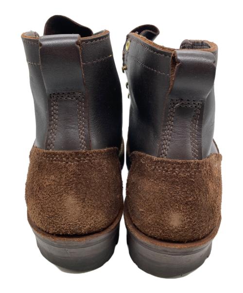 VIBERG（ヴァイバー）viberg (ヴァイバー) スウェードブーツ ブラック サイズ:8 1/2Ⅾの古着・服飾アイテム