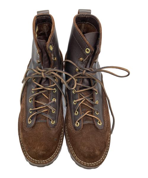 VIBERG（ヴァイバー）viberg (ヴァイバー) スウェードブーツ ブラック サイズ:8 1/2Ⅾの古着・服飾アイテム