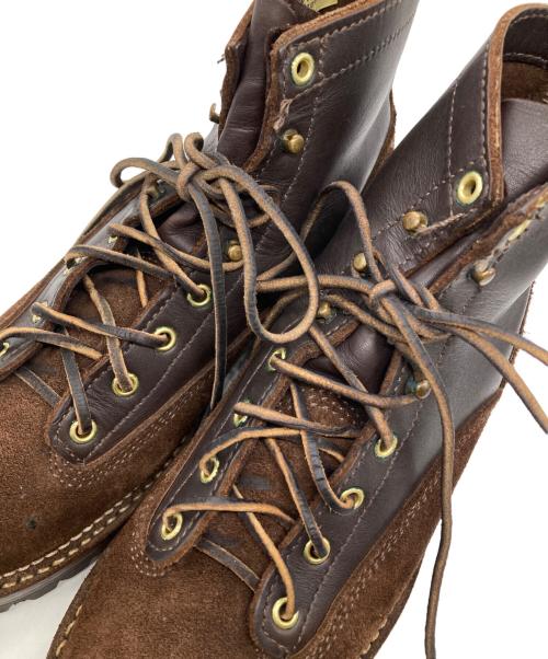 VIBERG（ヴァイバー）viberg (ヴァイバー) スウェードブーツ ブラック サイズ:8 1/2Ⅾの古着・服飾アイテム