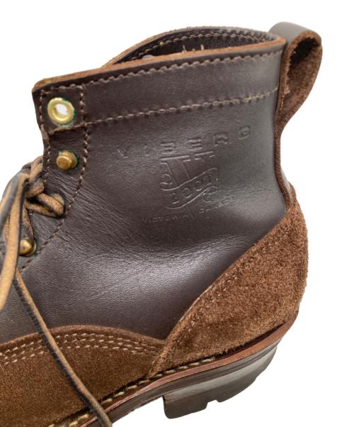 VIBERG（ヴァイバー）viberg (ヴァイバー) スウェードブーツ ブラック サイズ:8 1/2Ⅾの古着・服飾アイテム