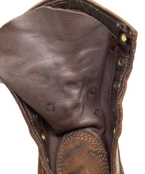 VIBERG（ヴァイバー）viberg (ヴァイバー) スウェードブーツ ブラック サイズ:8 1/2Ⅾの古着・服飾アイテム
