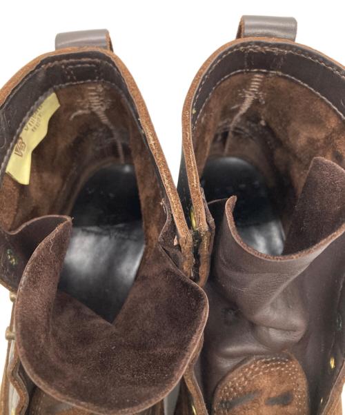 VIBERG（ヴァイバー）viberg (ヴァイバー) スウェードブーツ ブラック サイズ:8 1/2Ⅾの古着・服飾アイテム