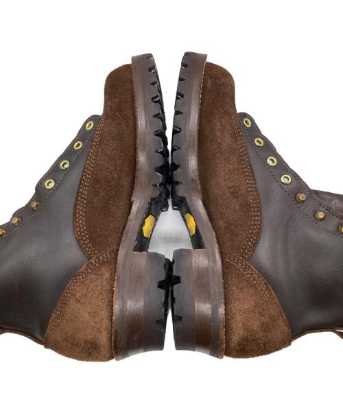 VIBERG（ヴァイバー）viberg (ヴァイバー) スウェードブーツ ブラック サイズ:8 1/2Ⅾの古着・服飾アイテム