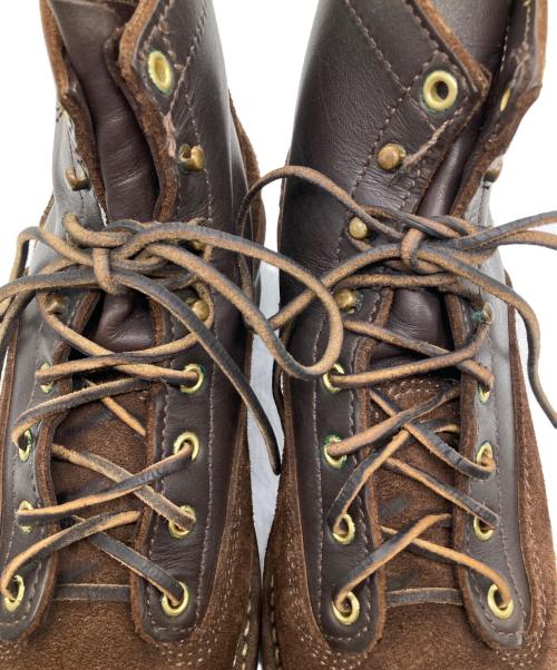 VIBERG（ヴァイバー）viberg (ヴァイバー) スウェードブーツ ブラック サイズ:8 1/2Ⅾの古着・服飾アイテム