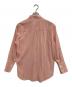 AURALEE (オーラリー) HARD TWIST FINX ORGANDY SHIRT ピンク：13000円