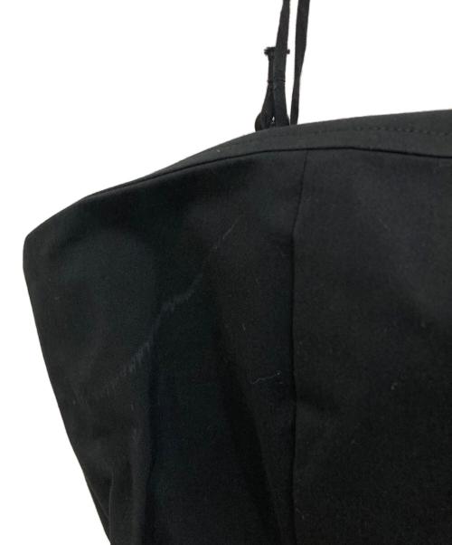 YLEVE（イレーヴ）YLEVE (イレーヴ) コットンナイロンキャミワンピ ブラック サイズ:2の古着・服飾アイテム