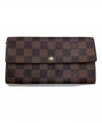 LOUIS VUITTONルイ ヴィトン）の古着「長財布」｜ブラウン