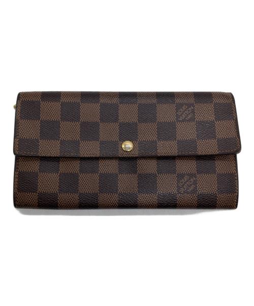 LOUIS VUITTON（ルイ ヴィトン）LOUIS VUITTON (ルイ ヴィトン) 長財布 ブラウンの古着・服飾アイテム