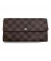LOUIS VUITTON（ルイ ヴィトン）の古着「長財布」｜ブラウン