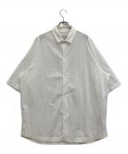 teatoraテアトラ）の古着「CARTRIDGE SHIRT S/S DOCTOROID」｜ホワイト