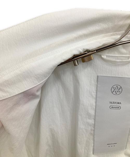 teatora（テアトラ）TEATORA (テアトラ) CARTRIDGE SHIRT S/S DOCTOROID ホワイト サイズ:3の古着・服飾アイテム