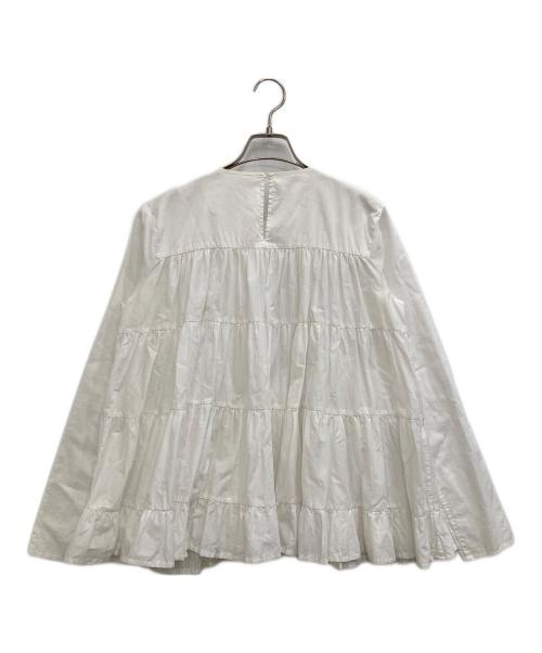 merlette（マーレット）Merlette (マーレット) 長袖ブラウス ホワイト サイズ:Fの古着・服飾アイテム