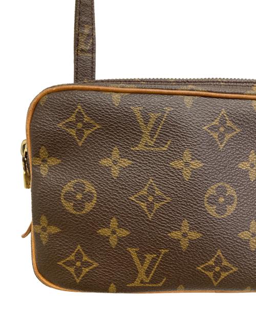 LOUIS VUITTON（ルイ ヴィトン）LOUIS VUITTON (ルイ ヴィトン) ショルダーポーチ ブラウンの古着・服飾アイテム