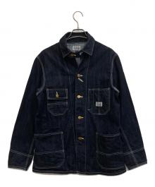 FLAT HEAD（フラット ヘッド）の古着「10ozデニムカバーオール」｜インディゴ