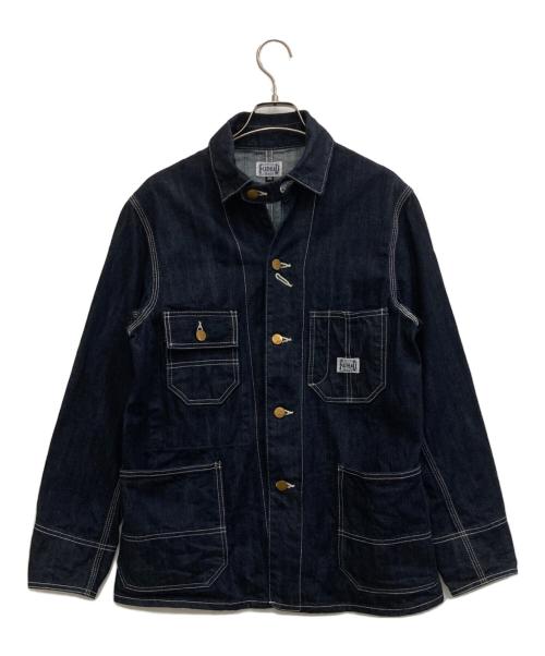 FLAT HEAD（フラット ヘッド）FLAT HEAD (フラット ヘッド) 10ozデニムカバーオール インディゴ サイズ:36の古着・服飾アイテム
